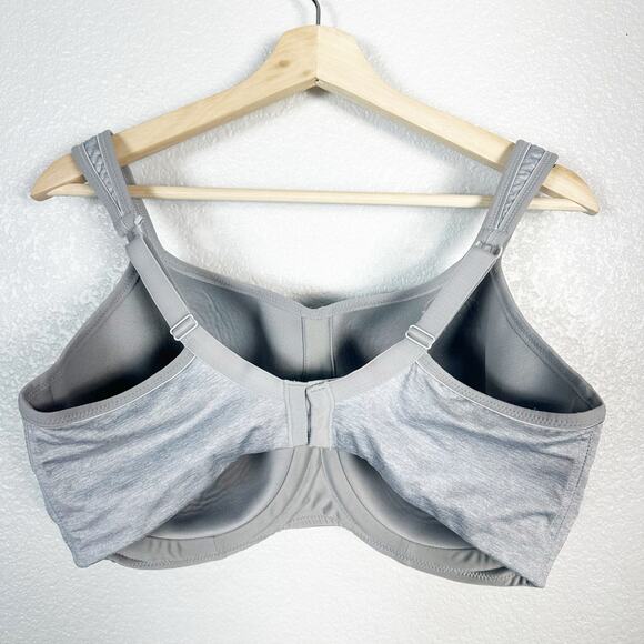 Panache Women’s Power 5021 Underwire High Impact Sports Bra Grey Size 38G - Picture 4 of 8